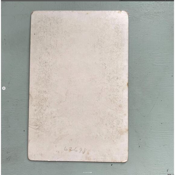 Antique Cabinet Card 1800s Photograph Vintage Reading PA Creepy Halloween Baby - Picture 6 of 6